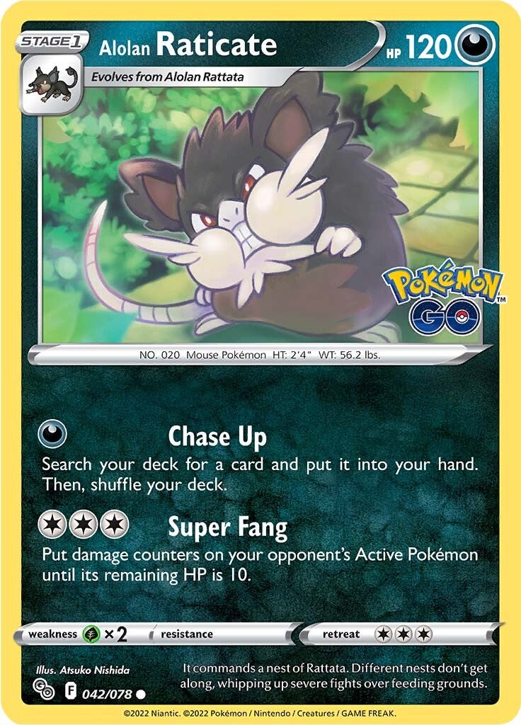 Raticate de Alola (042/078) [Pokémon GO]