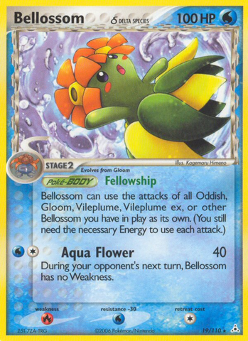 Bellossom (19/110) (Especie Delta) [EX: Holon Phantoms]