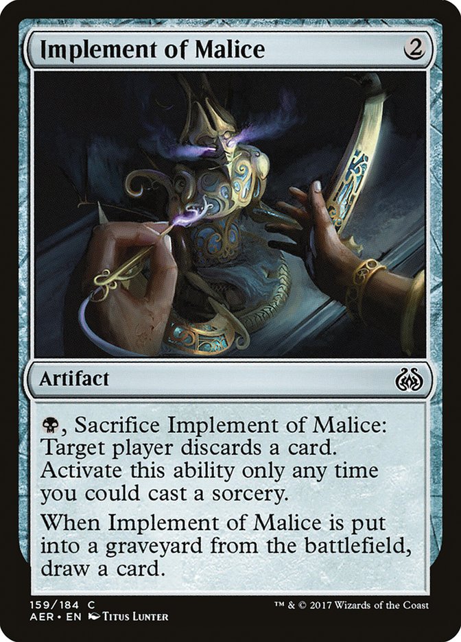 Mise en œuvre de la malice [Révolte éthérique]