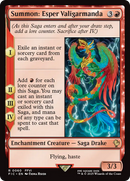 Invoquer : Esper Valigarmanda [FINAL FANTASY Commander]