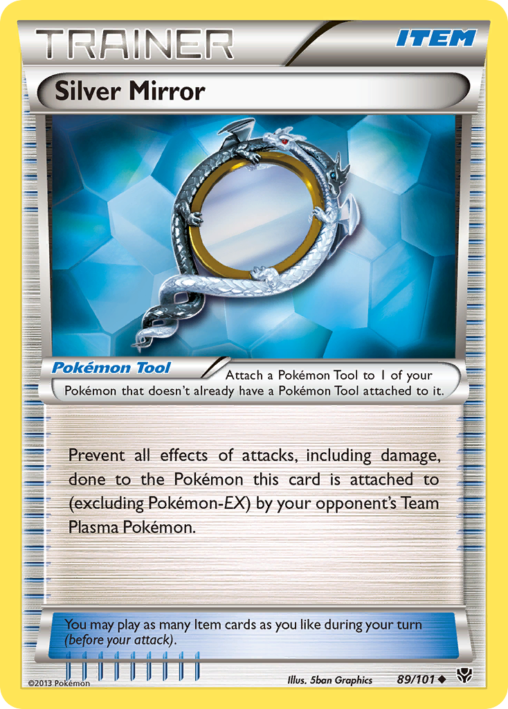 Espejo de Plata (89/101) [Negro y Blanco: Plasma Blast]