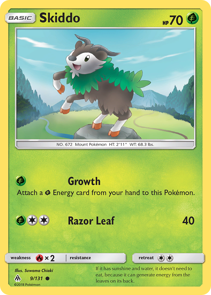 Skiddo (9/131) [Soleil et Lune : Lumière Interdite]