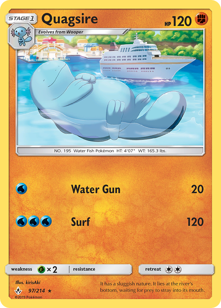 Quagsire (97/214) [Sol y Luna-Vínculos Indestructibles]