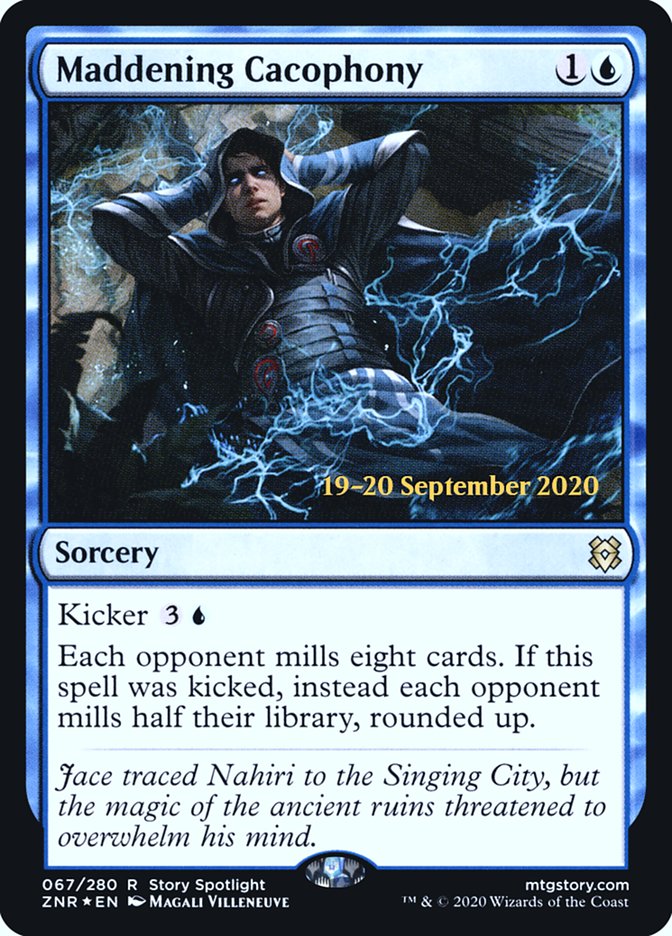 Cacophonie enragée [Cartes promos d'avant-première de Zendikar Rising]