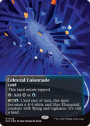 Colonnade céleste (0142) (Sans bordure) (Feuille galactique) [Bord des éternités : Lumières stellaires]