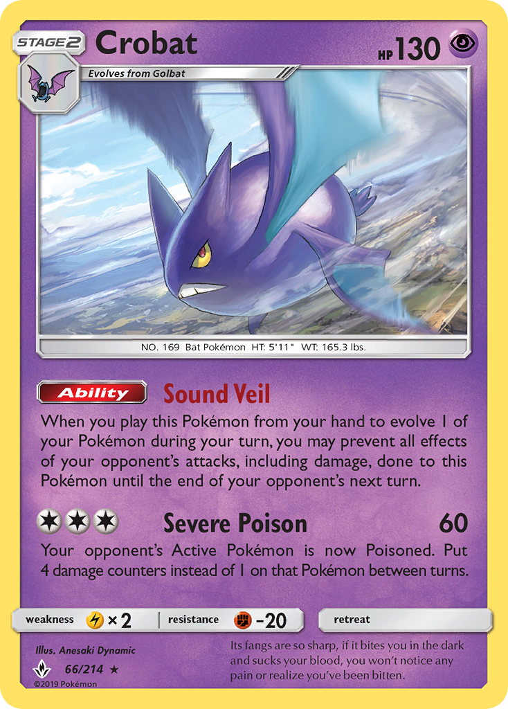 Crobat (66/214) [Sol y Luna: Lazos Indestructibles]