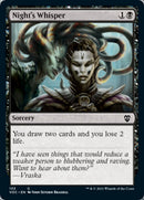Murmure nocturne [Innistrad: Commander Chasse de minuit]