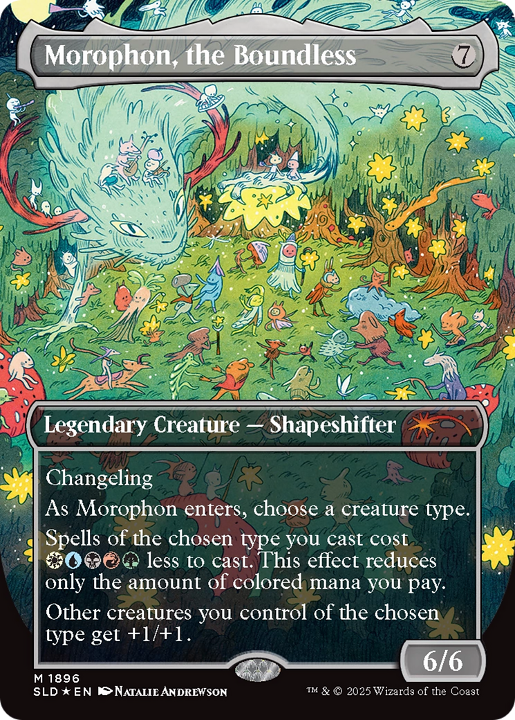 Morophon, l'Immensurable (Double Rainbow Foil) [Série de Lairs Secrètes]
