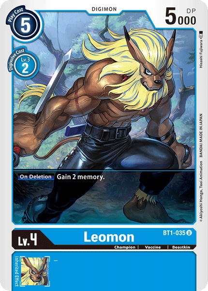 Leomon [BT1-035] [Lanzamiento de la Edición Especial de Mejora Ver.1.0]