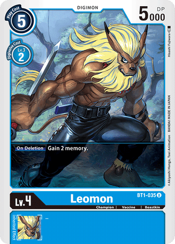 Leomon [BT1-035] [Édition Spéciale Booster Ver.1.0]
