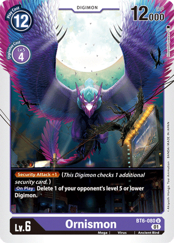 Ornismon [BT6-080] [Doble Diamante]