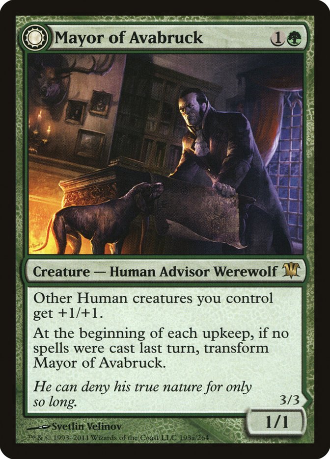 Alcaldesa de Avabruck // Alfa Aullante [Innistrad]