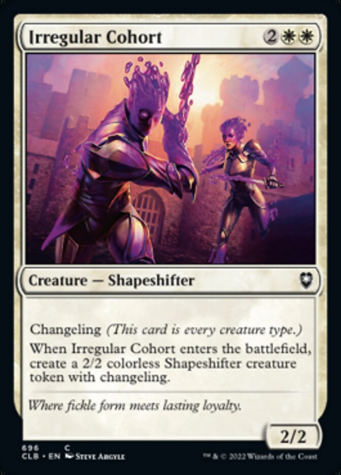 Cohorte irrégulière [Commander Legends : Battle for Baldur's Gate]