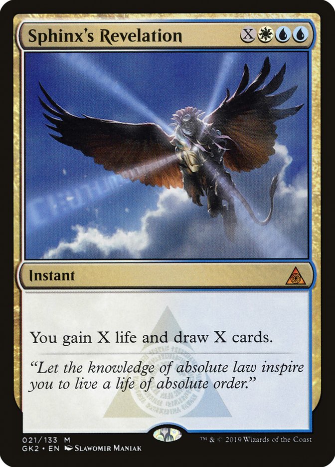 Révélation du Sphinx [Kit de guilde Allégeance de Ravnica]