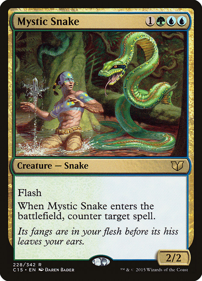 Serpent mystique [Commander 2015]