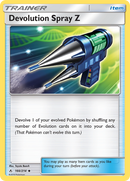 Spray Devolution Z (166/214) [Sol y Luna: Lazos Indomables]