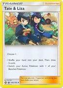 Tate & Liza (148a/168) (Illustration alternative Promo) (Exclusif au Deck d'Arène) [Soleil et Lune : Tempête Céleste]