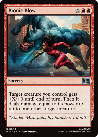 Golpe biónico [Marvel Super Heroes Commander]