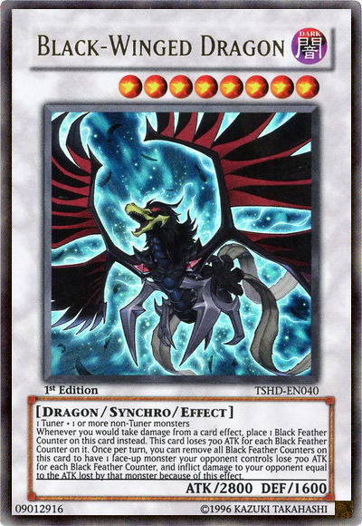 Dragon Ailes Noires [TSHD-EN040] Ultra Rare