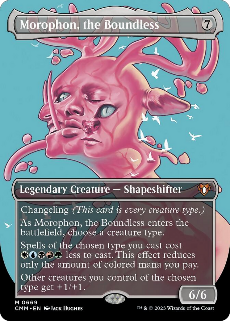 Morophon, l'Immuable (Profil sans bordure) [Commander Masters]