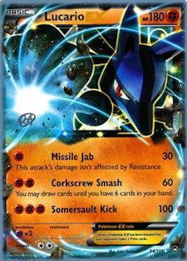 Lucario EX (54/111) (Le Marteau Volant - Rowan Stavenow) [Championnats du Monde 2015]