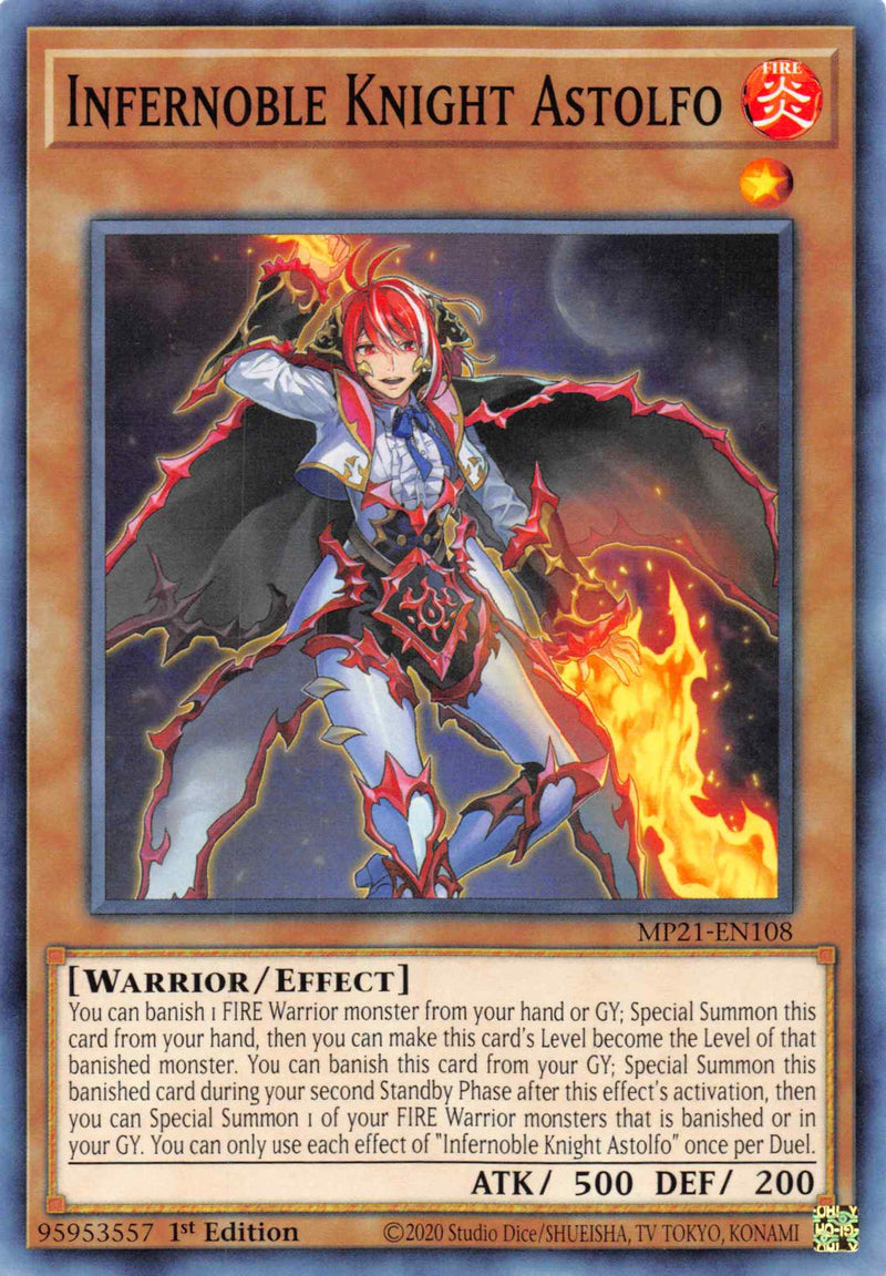 Chevalier Nobleflamme Astolfo [MP21-FR108] Commune