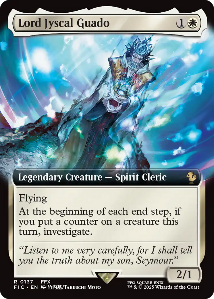 Seigneur Jyscal Guado (Extended Art) [FINAL FANTASY Commander]