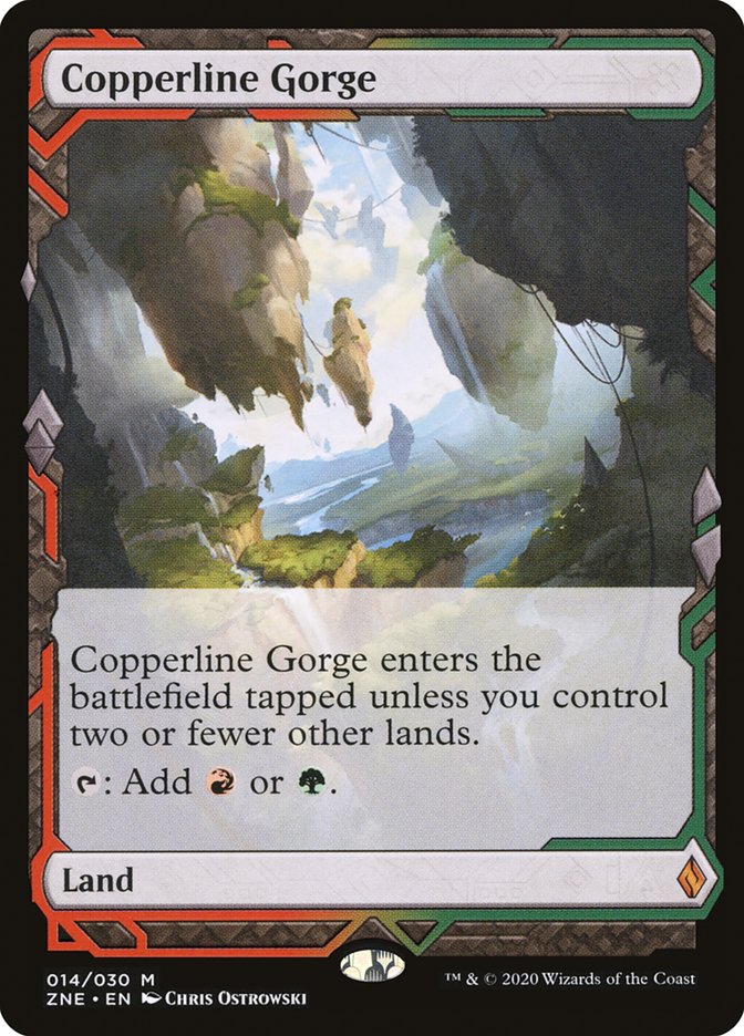 Gorge en cuivre (Expeditions) [Expeditions de Zendikar Rising]