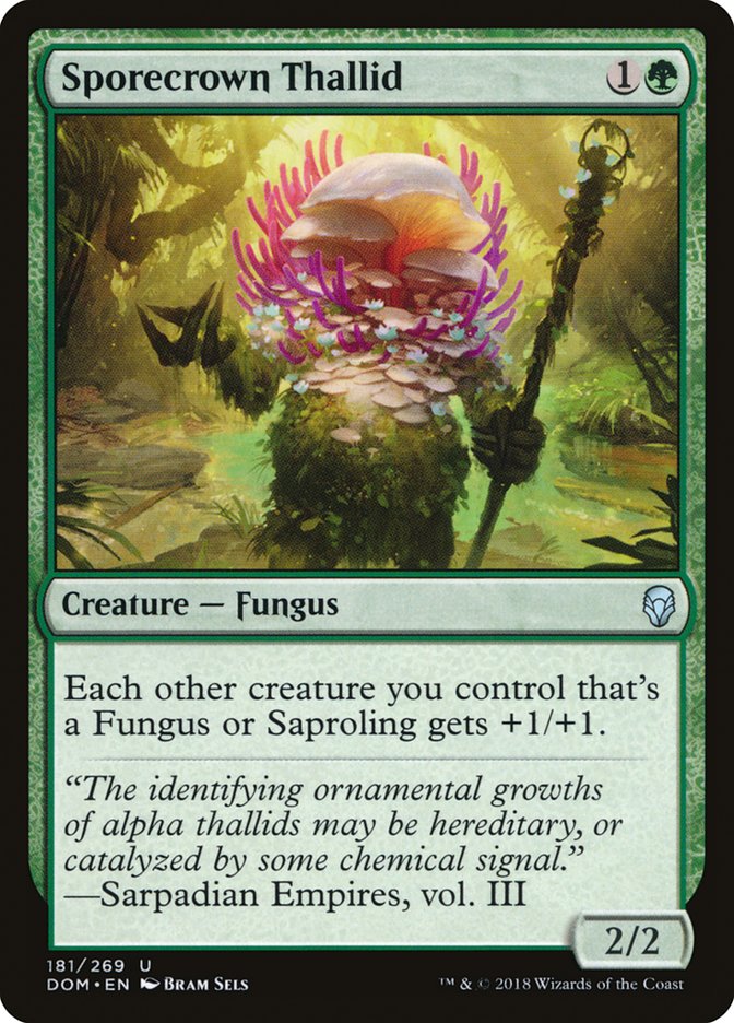 Thallide couronné de spores [Dominaria]