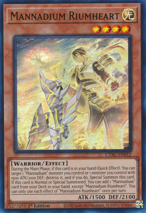 Mannadium Riumheart [CYAC-SP012] Ultra Rara