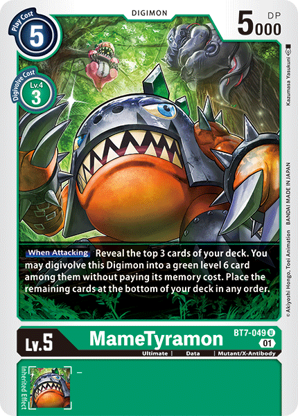 MameTyramon [BT7-049] [Próxima Aventura]