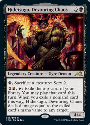 Hidetsugu, Dévoreur de Chaos [Kamigawa: Neon Dynasty]
