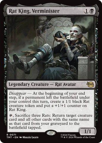 Rey Rata, Verminister [Tortugas Ninja]