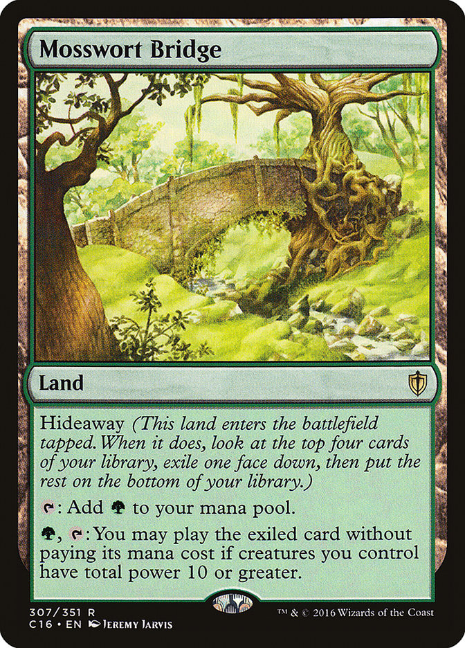 Pont moussu [Commander 2016]