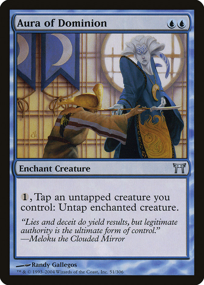 Aura de Domination [Champions de Kamigawa]