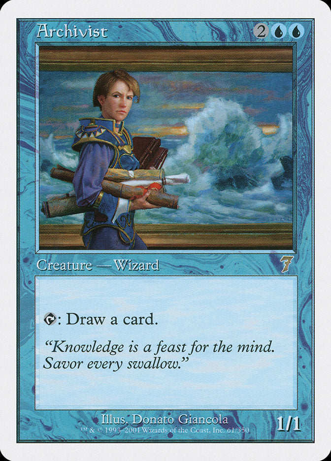 Archiviste [Septième édition]