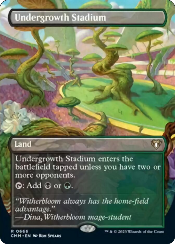 Stade de sous-bois (Art alternatif sans bordure) [Commander Masters]