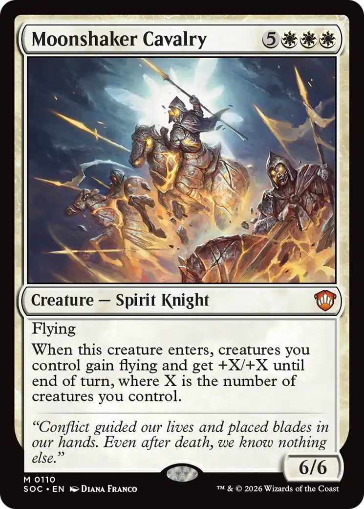 Cavalerie du secoueur de lune [Commander : Les secrets de Strixhaven]