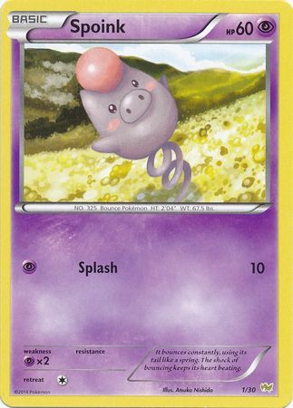 Spoink (1/30) [XY: Kit du dresseur - Bruyverne]