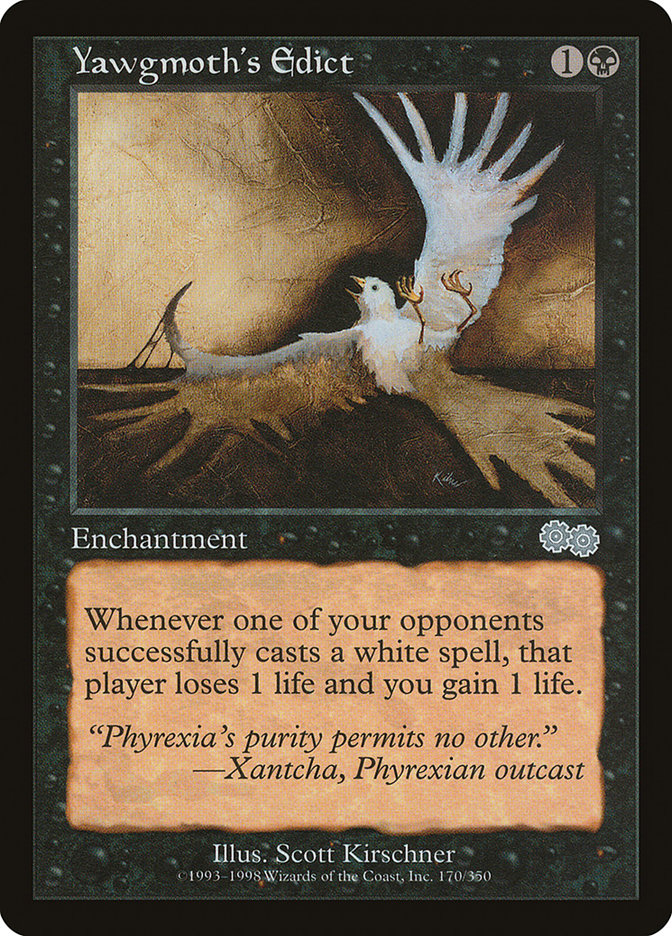 Édit de Yawgmoth [Saga d'Urza]