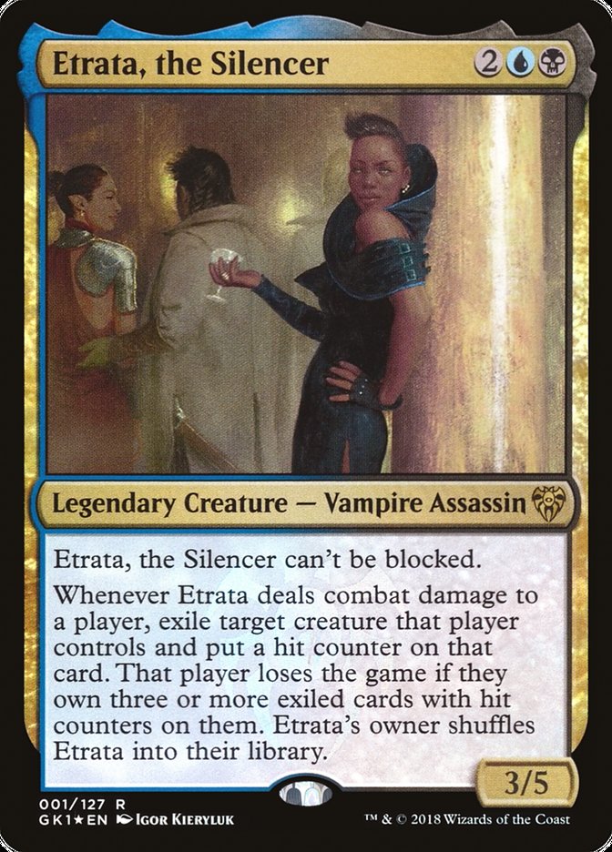 Etrata, la silencieuse [Kit de guilde Guilds of Ravnica]