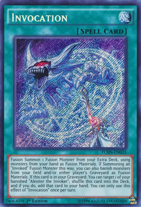 Invocation [FUEN-FR035] Secret Rare