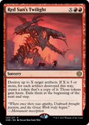 Le Crépuscule du soleil rouge (Promo Pack) [Phyrexia: All Will Be One Promos]