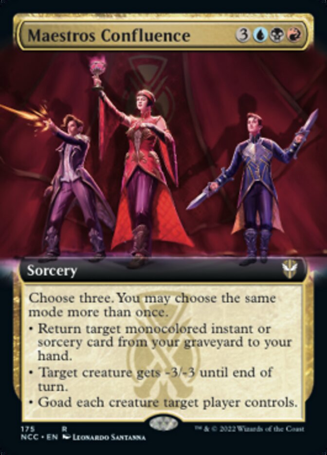 Maestros Confluence (Illustration étendue) [Commander : Les rues de la Nouvelle Capenna]