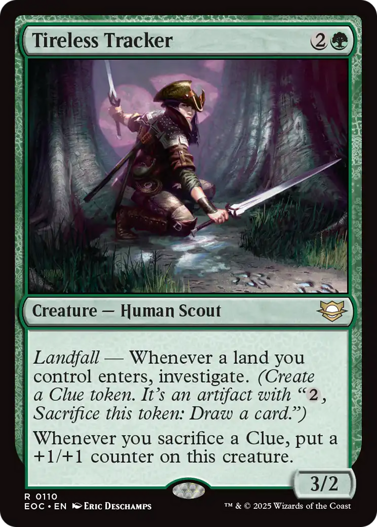 Rastreadora incansable [Comandante de Filo de Eternidades]