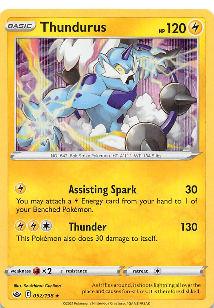 Thundurus (052/198) [Espada y Escudo: Reinado Helado]