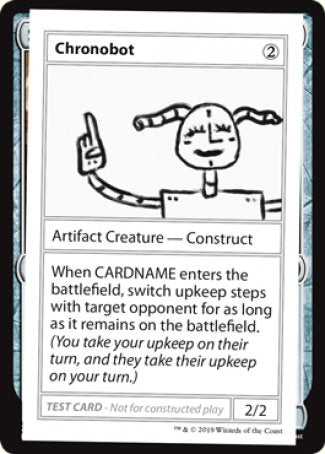 Chronobot (Édition 2021) [Cartes-tests d'extension - booster mystère]