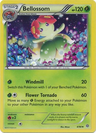 Bellossom (4/98) (Holo Cosmos) [XY: Orígenes Antiguos]