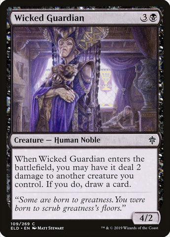 Guardián Malvado [Trono de Eldraine]