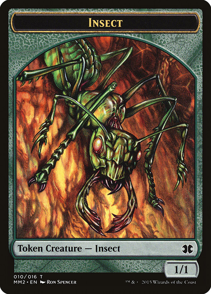 Jeton Insecte [Jetons Modern Masters 2015]
